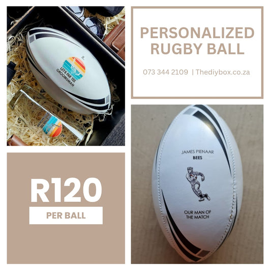 Mini Personalized Rugby Balls
