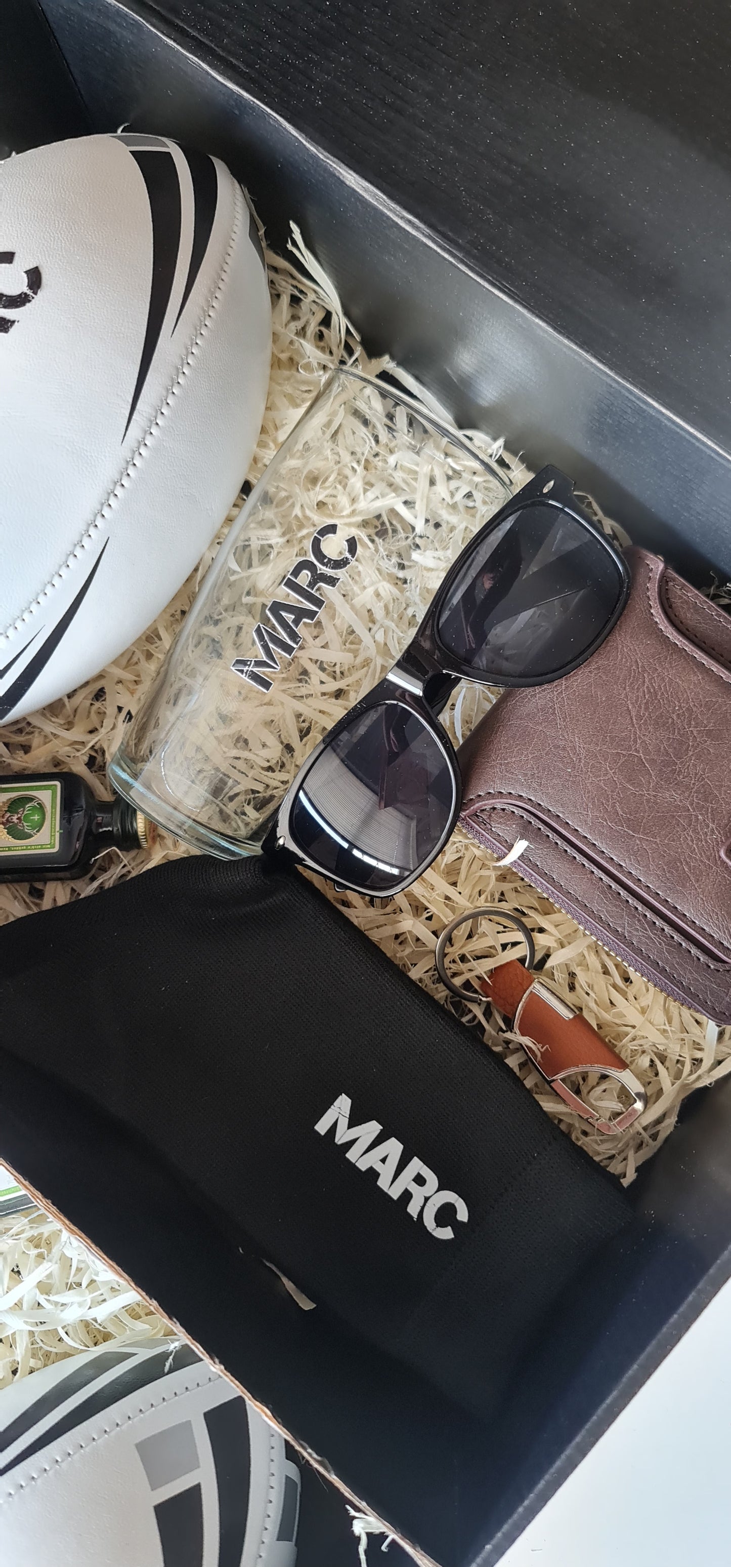Groomsmen Gift Box - Rugby Ball Combo