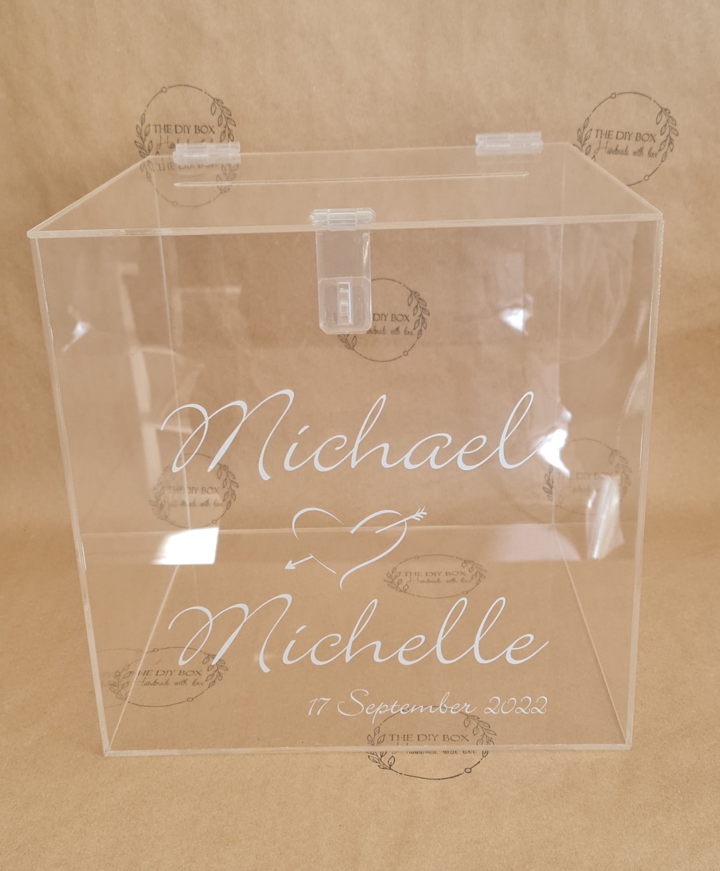 Envelope Perspex Box