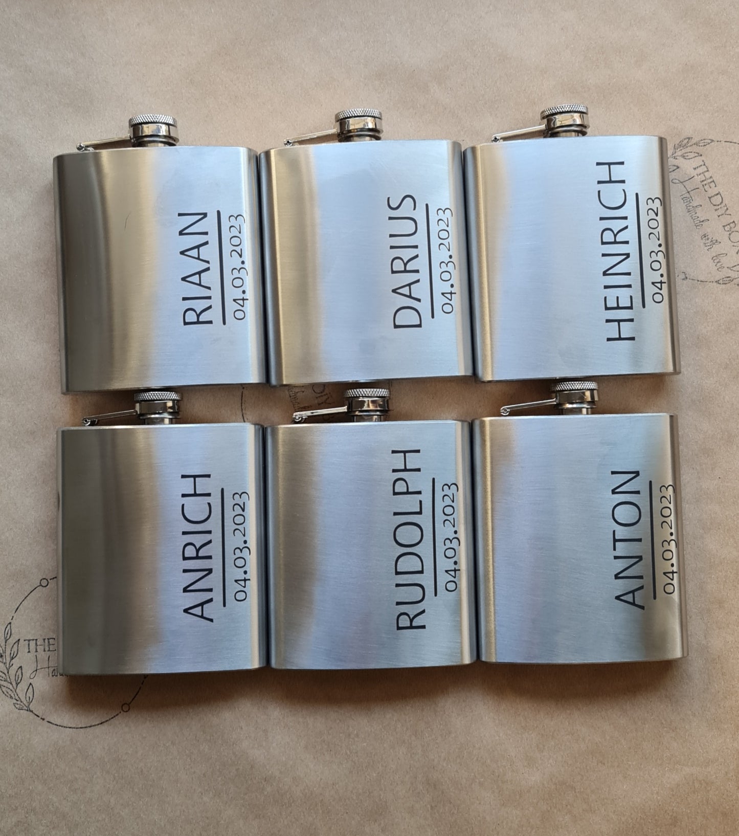 11oz Stainless Steel Flasks