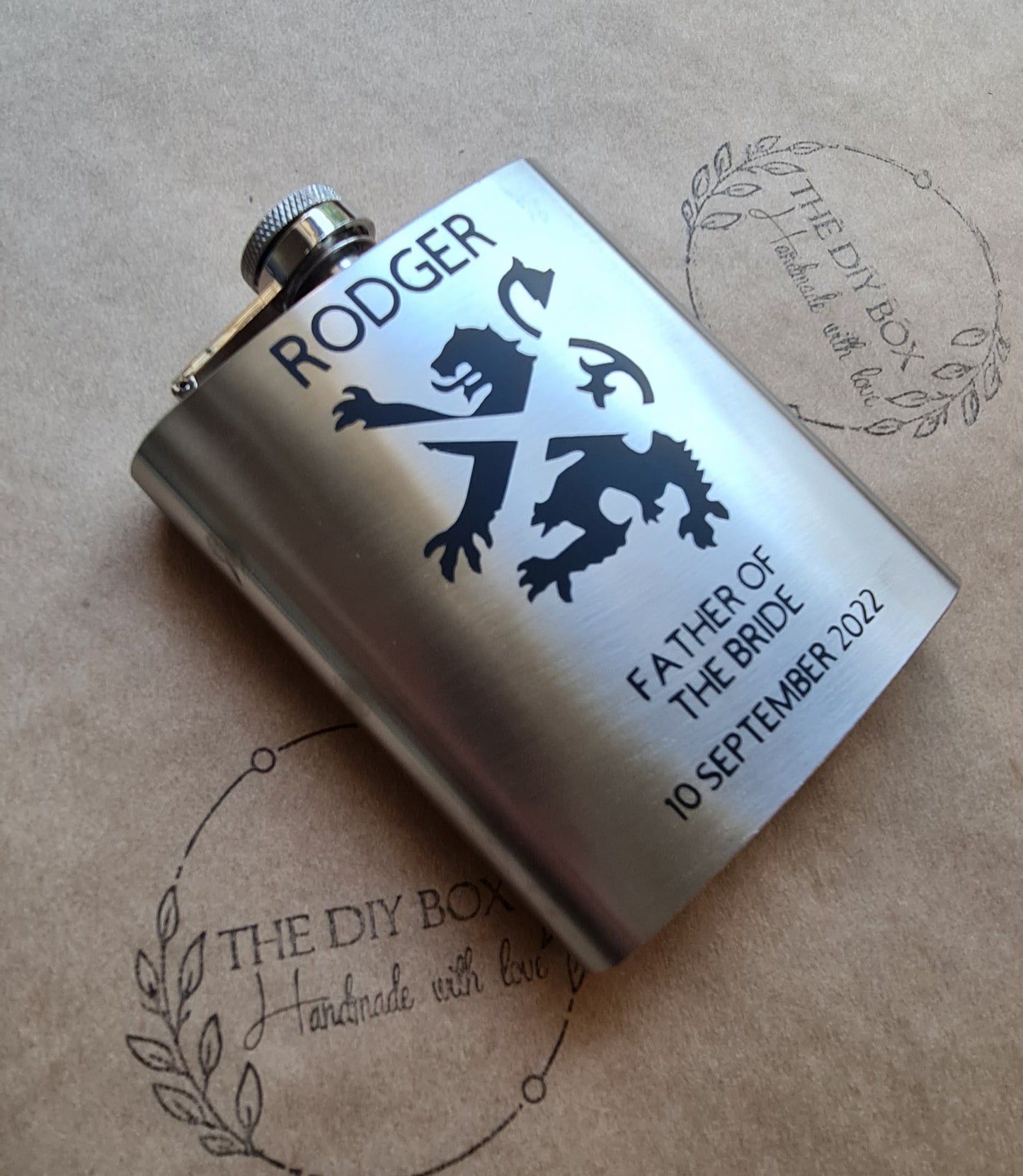 11oz Stainless Steel Flasks