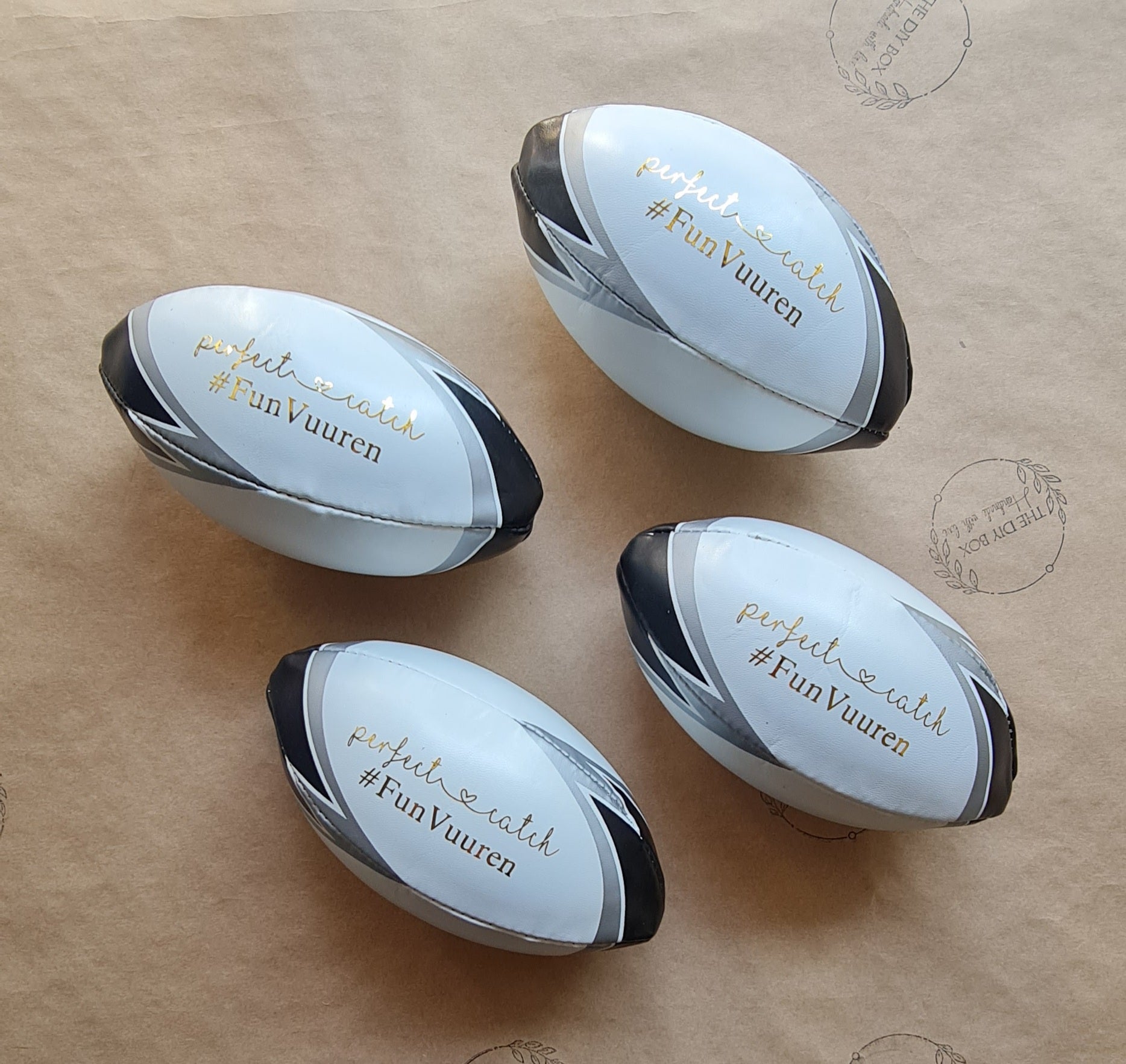 Mini Personalized Rugby Balls – The DIY Box SA
