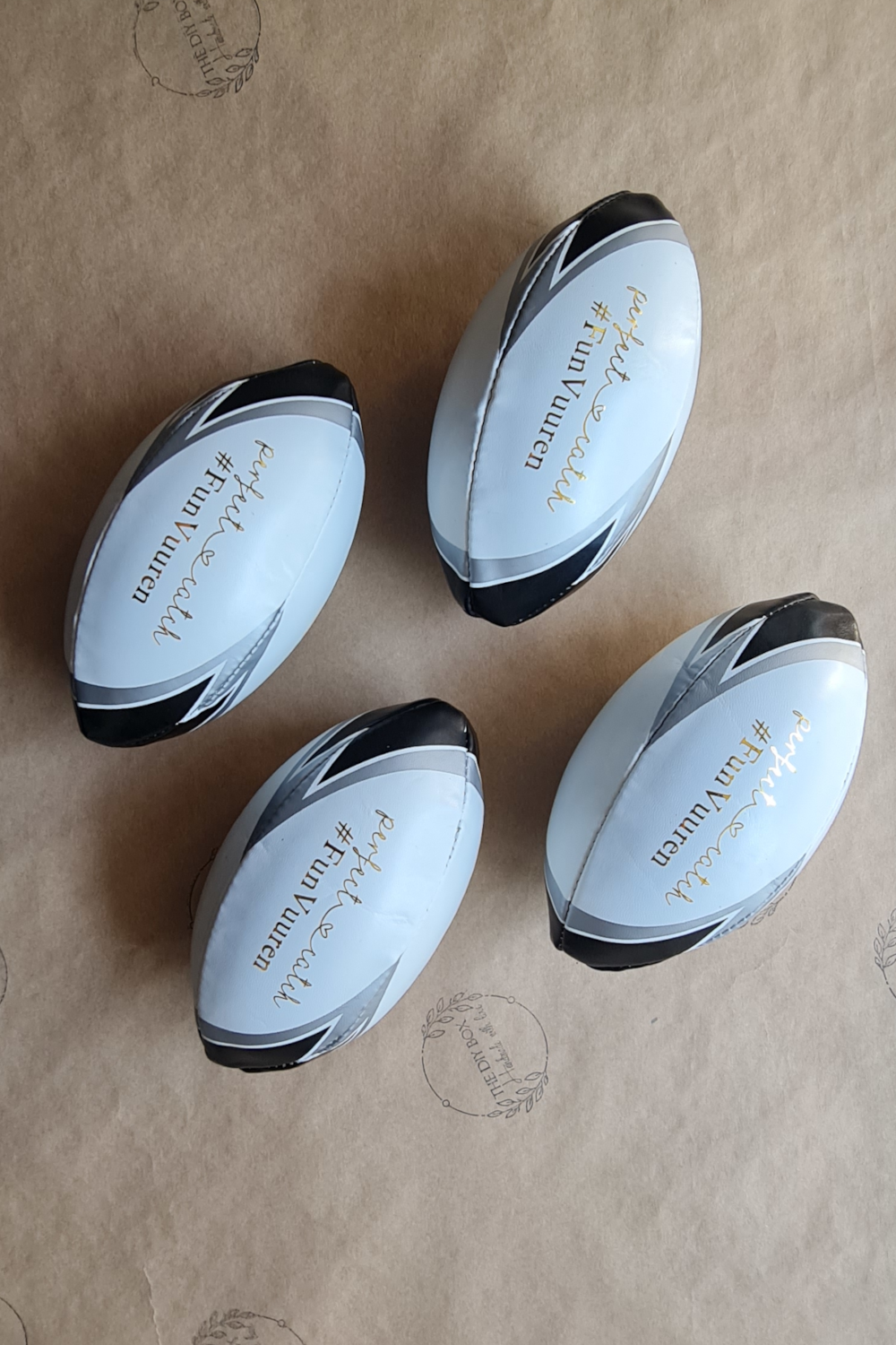 Mini Personalized Rugby Balls – The DIY Box SA