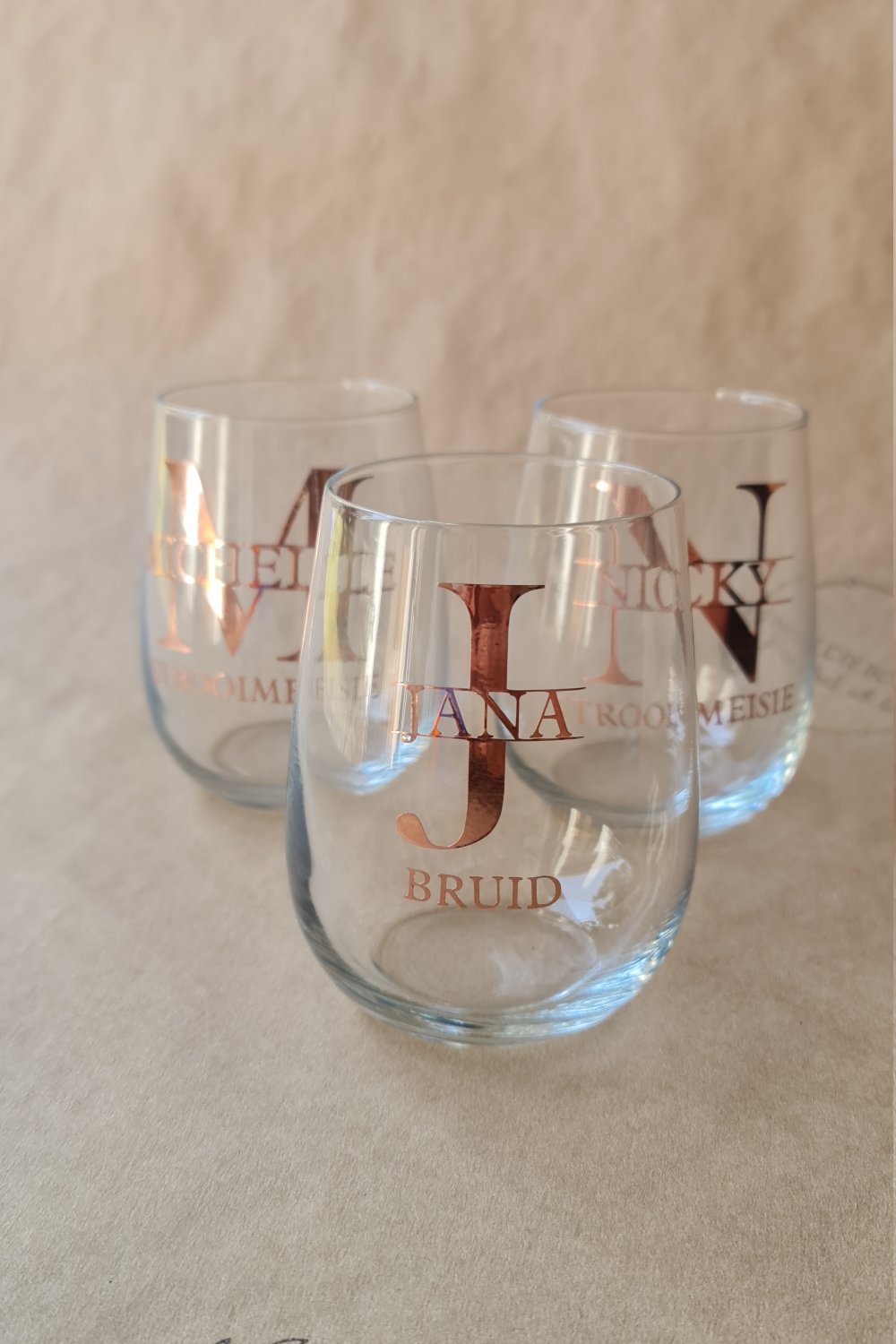 Stemless Wine Glass