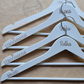 White Wooden Coat Hangers
